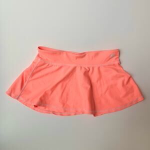 Zero X Posur Coral Bright Girls Swim Skirt Cover Up Kids Girls Size 12